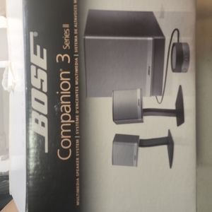 Bose Companion3 multimedia speaker system